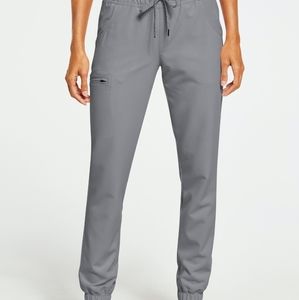 Jaanuu XL Women's Jogger Scrub Pant Gray